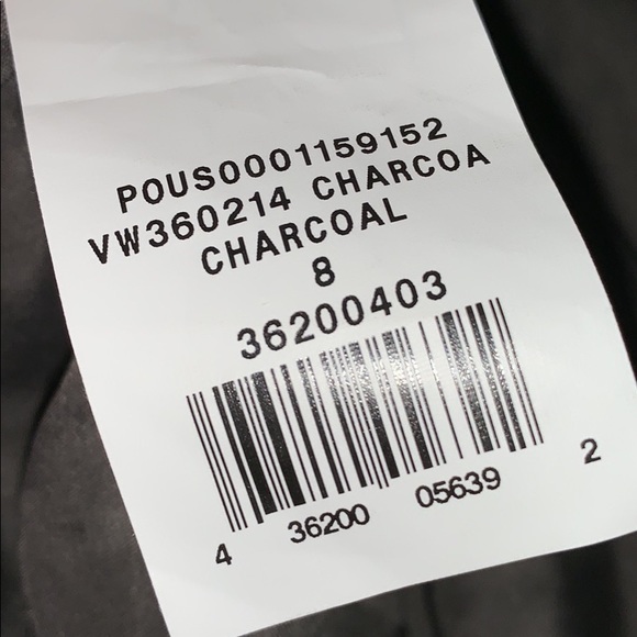 Vera Wang V Neck Halter Gown with Sash - Picture 3 of 6